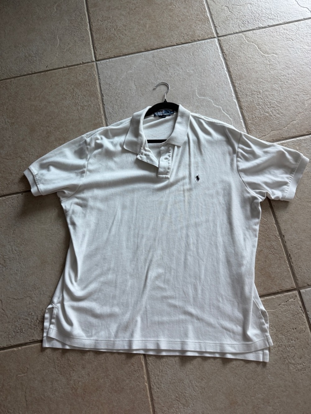 Polo Mens White Polo